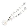 New Bracelet Women's Lucky Clovers Four-Leaf Flower Crystal Bracelet  Shell Pearl Bead Hand Chain Jewelry Bangles Gift