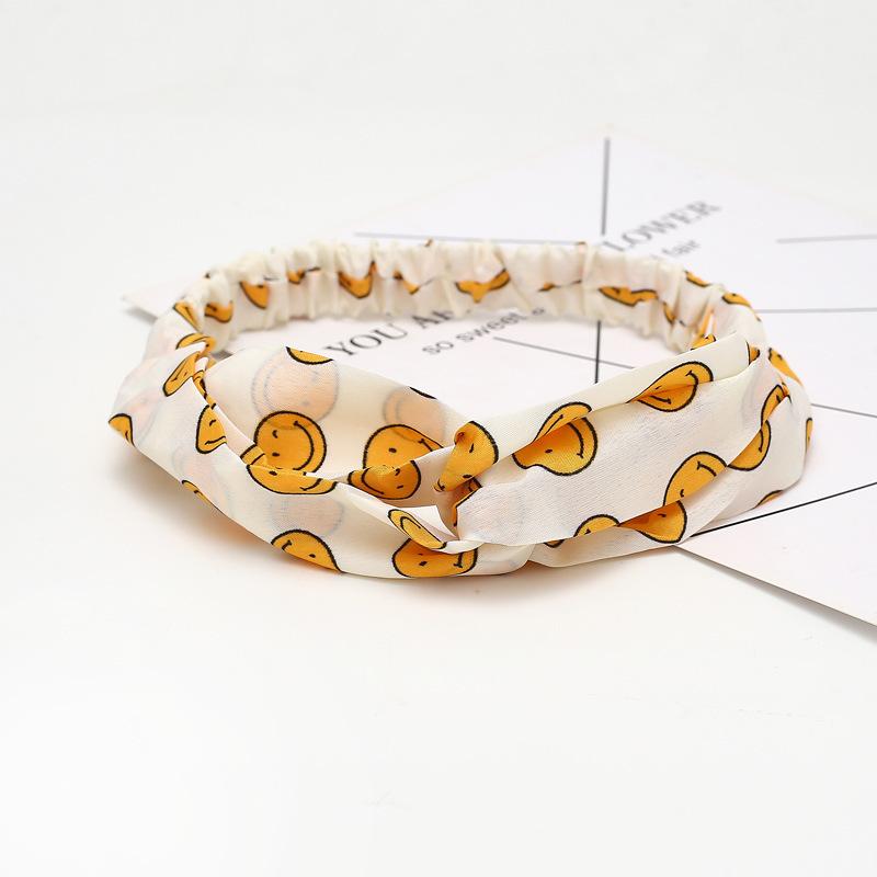 Women Girls Summer Bohemian Hair Bands Print Headbands Retro Cross Turban Bandage Bandanas HairBands Hair Accessories Headwrap