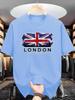 Summer Unisexs 100 Pure Cotton Casual Fashionable Loose Boston EST 1997 Printed Round Neck Short Sleeved TShirt Versatile Top
