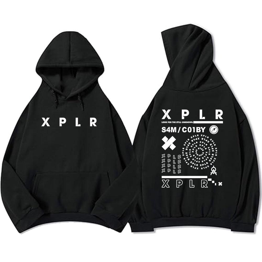 Hip Hop Streetwear Sam and Colby Xplr-r Hoodies Grafische Kleidung Heavy Spirit Mode 2025 Unisex Baumwolle Kapuzenpullover Herren Kapuzenpullover