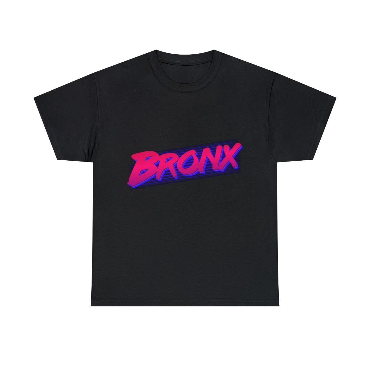Retro Bronx NY Graphic Tee Shirt, S-5XL M