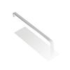 Wall Mount Paper Towel Holder Hanging Roll Paper Towel Holder Tissue Hanger Organizer Rack for Kitchen Bathroom White Magnetic Style