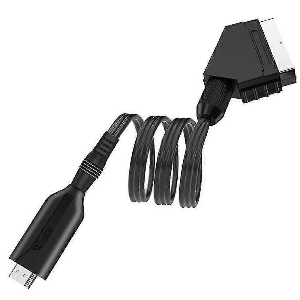 1 Meter langes HDMI zu SCART Kabel für direkte Verbindung - Einfache Konvertierung - Shytmv