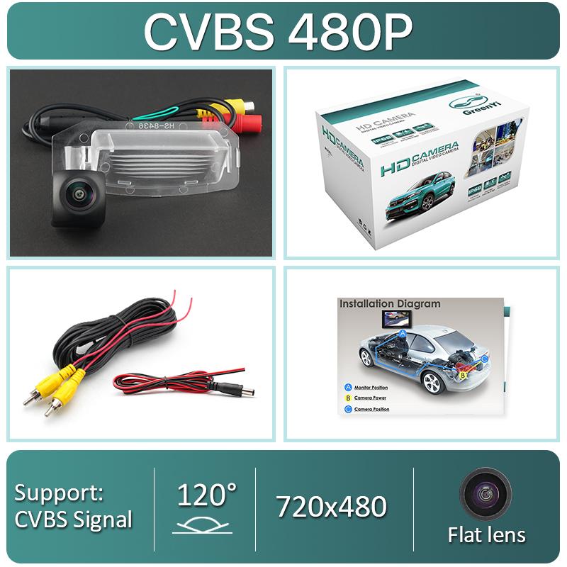 

Full HD AHD 1080P Fisheye Lens Автомобильная камера заднего вида для Mitsubishi Outlander Lancer Sportback i-MiEV 5D Hatch