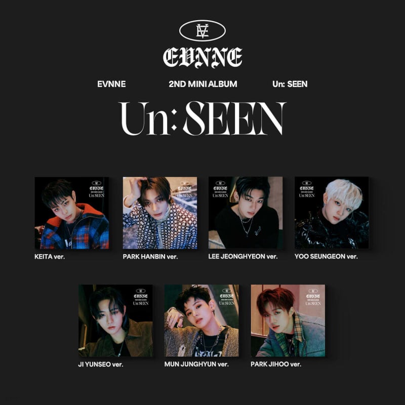 EVNNE (Even) - 2nd Mini Album: Un: SEEN [Digipack ver.] [1 out of 7 randomly sent]