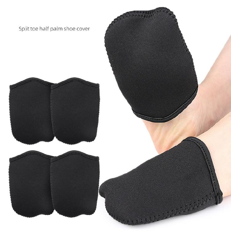 Flexible Half Foot Covers Frictions Resistant Thermal Comfort For Sports Enthusiasts Harsh Weather