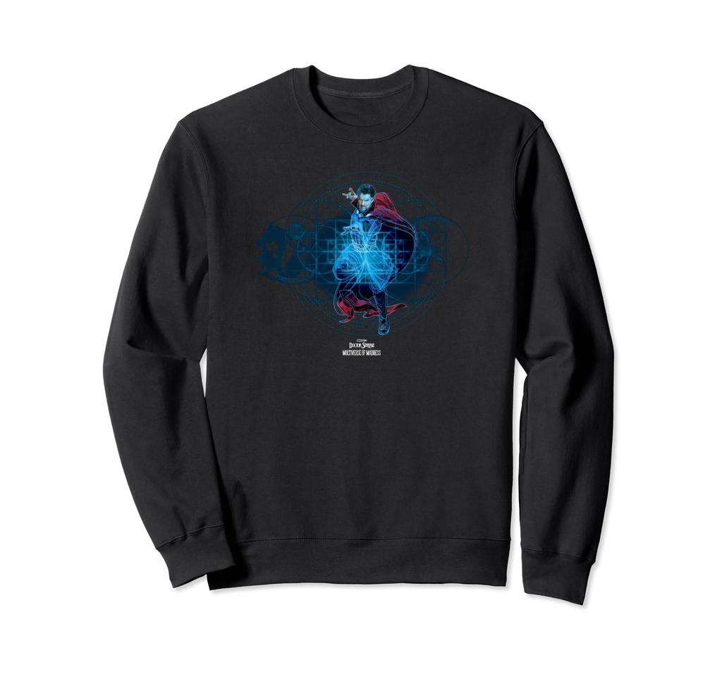 Marvel Doctor Strange in the Multiverse of Madness Schematic Sweatshirt