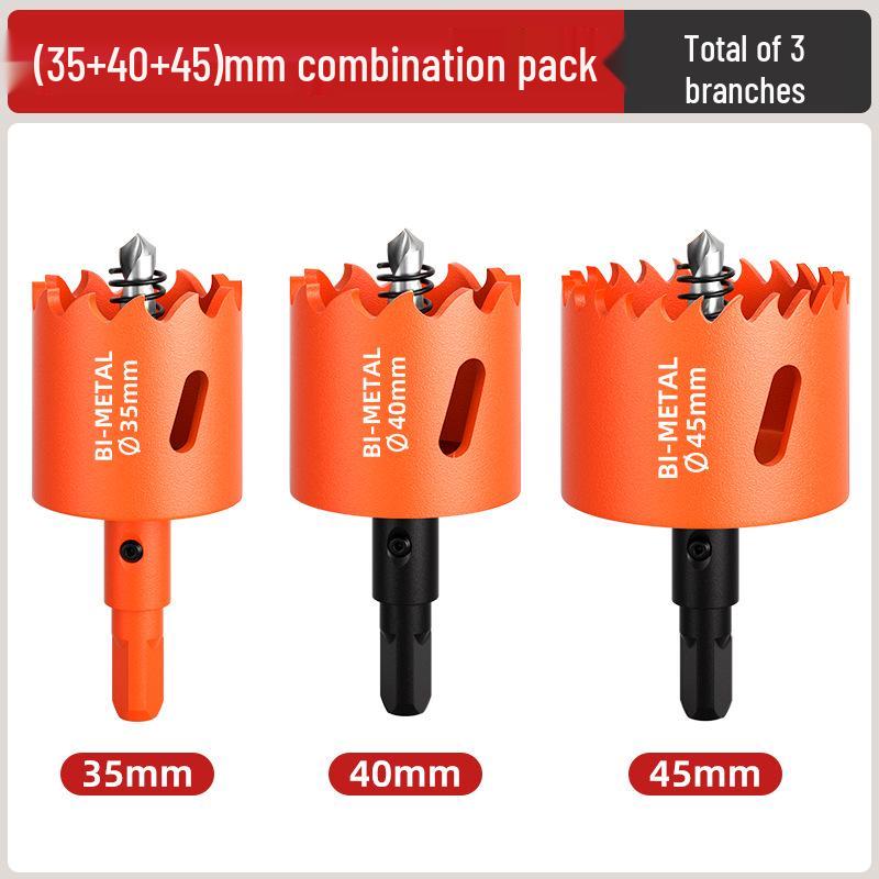 Pânză de găurit bimetalică pentru prelucrarea lemnului: Burghiu pentru Lemn, Gips-carton, Metal, Plastic și PVC - Măritor Găuri pentru Spoturi Încasetate 75mm.