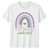 All Feelings Are Ok T-Shirt School Counselor Therapy Mental Health Awareness
