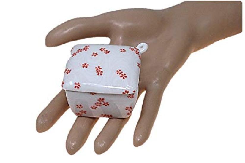 Sakura Uzu Condiment Made In with Condiment Container for Commercial ACSWEBSHOP Sakura Container, Japan, Ceramic, Spoon, Ichimi, Salt, Sansho,