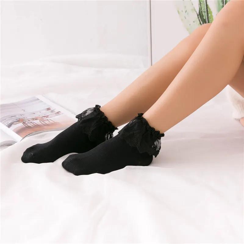 Dropship Alert! Adorable Women's Lace Ruffle Frilly Short Socks In Cute Princess Lolita Style