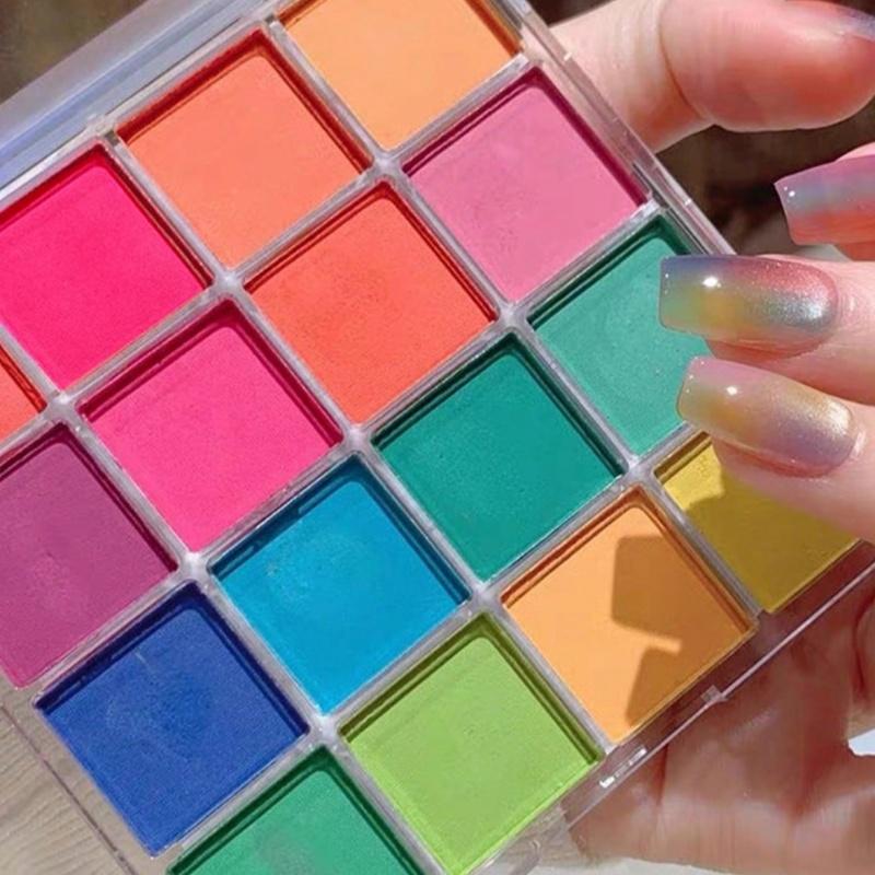 16 barev Kouzelný zrcadlový prášek na nehty Třpytivý třecí prach Pigment na manikúru Y2K Metalický holografický prášek na lakování nehtů