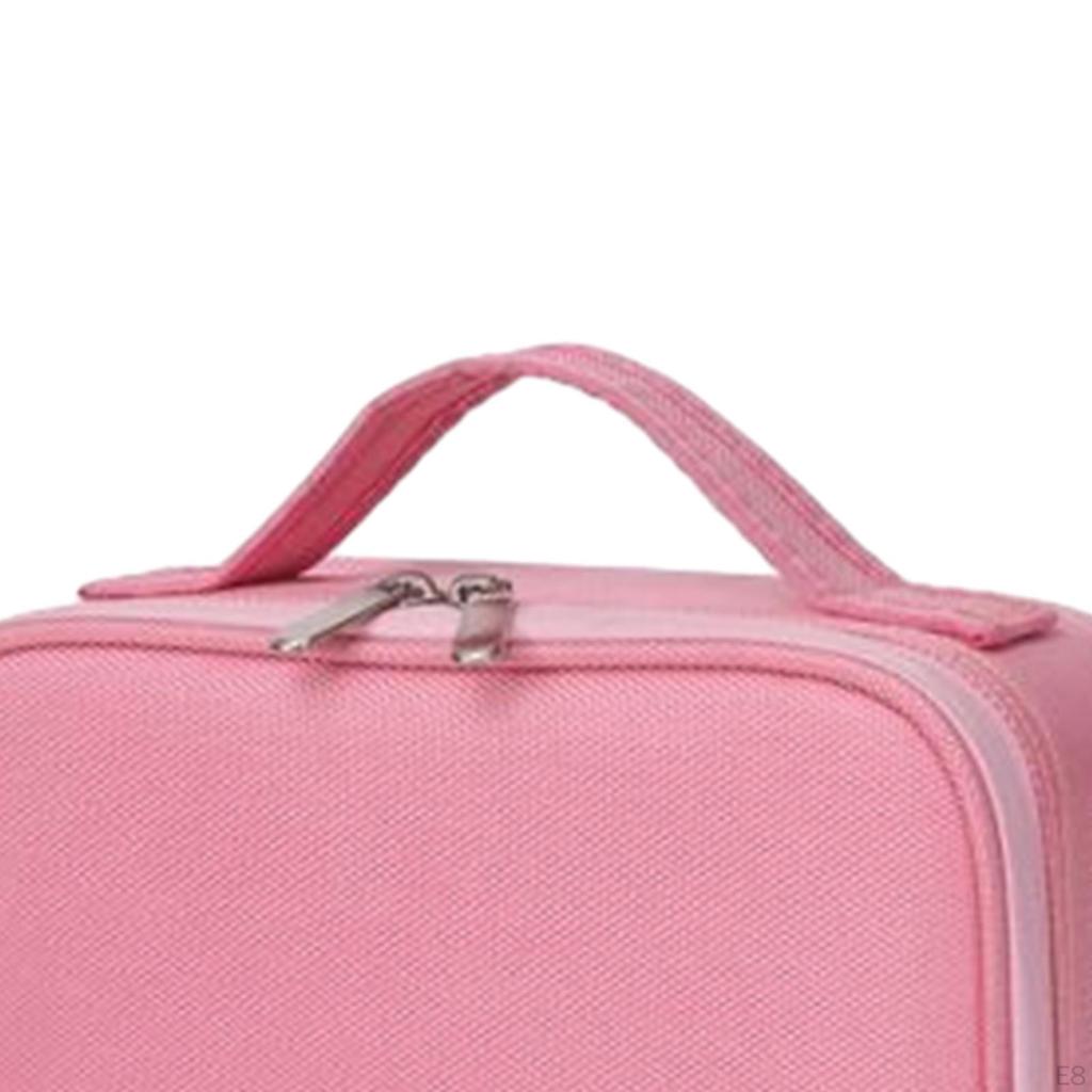 Beauty Box Makeup Case Portable Cosmetic Bag with Adjustable Dividers Vanity Organiser for Toiletry