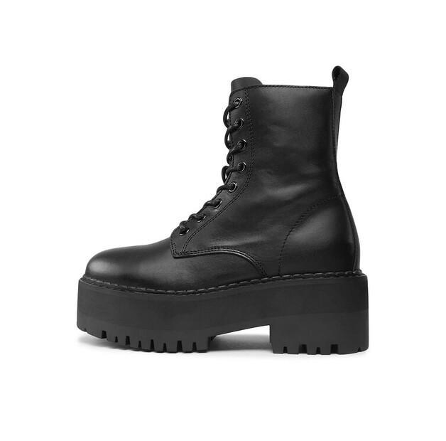 Ботильоны Tommy Jeans Tjw Boot Zip Up EN0EN02305 Black