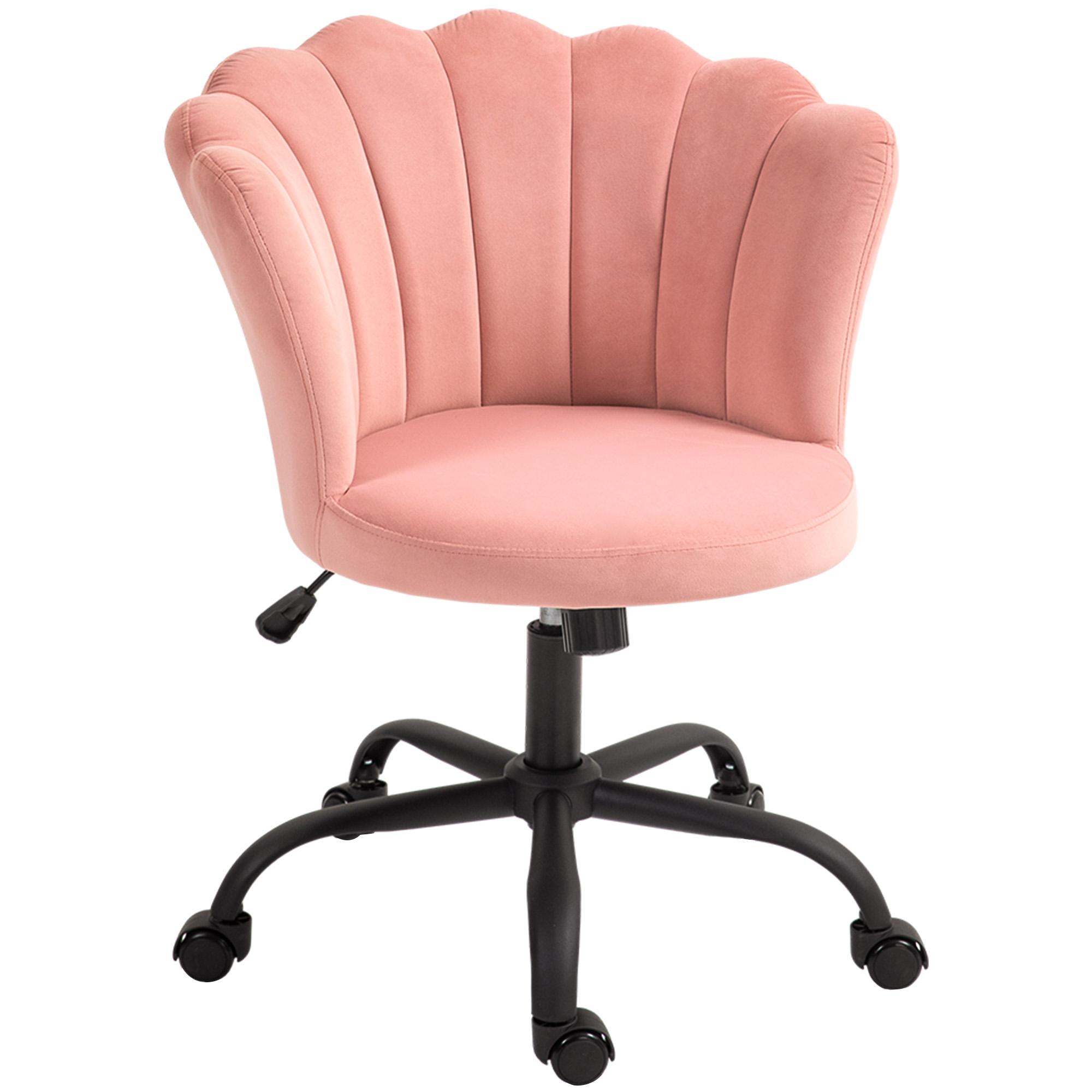 Office Chair with Petal Backrest Without