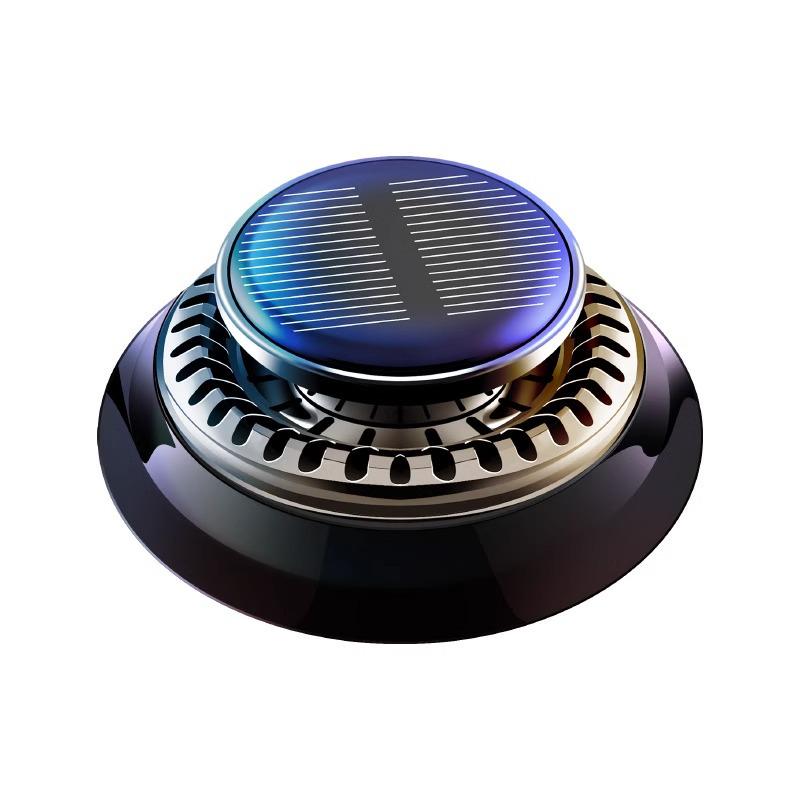 Solar Rotating Car Air Freshener: Long-Lasting, Light Fragrance, Premium Car Ornament