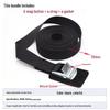 2.5CM Car Cargo Strap with Zinc Alloy Buckle and Protective Cover for Beehive Cardboard Bundling