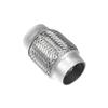X Autohaux 51mm 58mm 65mm 76mm Stainless Steel Car Muffler Exhaust Flexible Pipe Tubing Universal Exhaust Joint