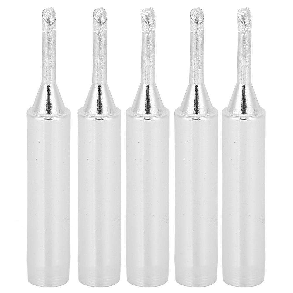 5PCs Soldering Iron Tips Free Solder Welding Tools 2C Horseshoe Shape for Circuit Boards
