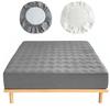 Waterproof Washable Mattress Protector Soft Breathable TPU and Polyester Fiber Mattress Pad Cover for Home Bedroom Hotel