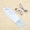 Metal Industrial Sewing Machine Work Clamp Foot(Presser Foot) and Feed Plate(Needle Plate) Set Fit For Juki 1900 Sewing Machine