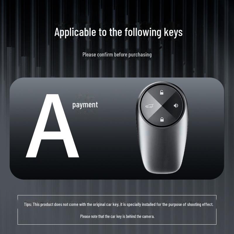 Key Cover for 2022 NIO ES6/ES8/EC6 - Double-Sided Leather and Metal Design, Unobstructed Signal Protection