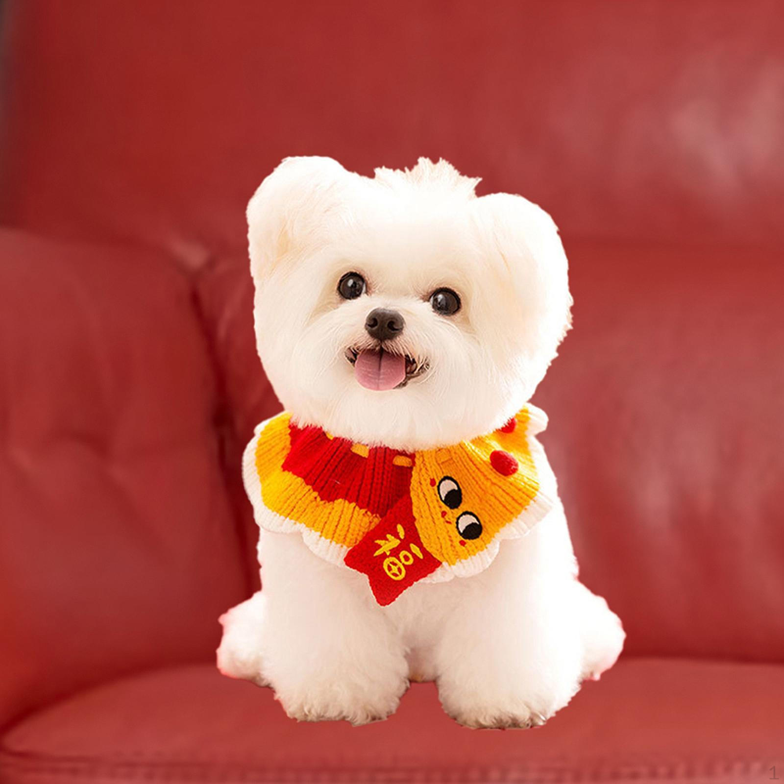 

Вязаный кошачий ошейник, ручная работа, вязанный крючком нагрудник, костюм, аксессуар, декор, милый реквизит для фотосъемки, ожерелье в виде котенка L