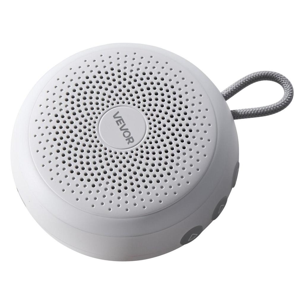 Sound Machine, 20 Soothing Sleep Sounds, 4-in-1 Hangable White Noise Sound Machine with Auto-Off Timer, Soft Ring Light, Memory Function and Child