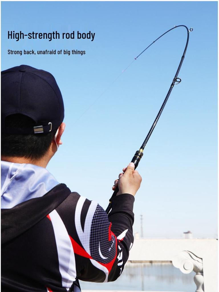 Fiberglass Lure Rod, M/ML Action with Hollow Spigot Handle