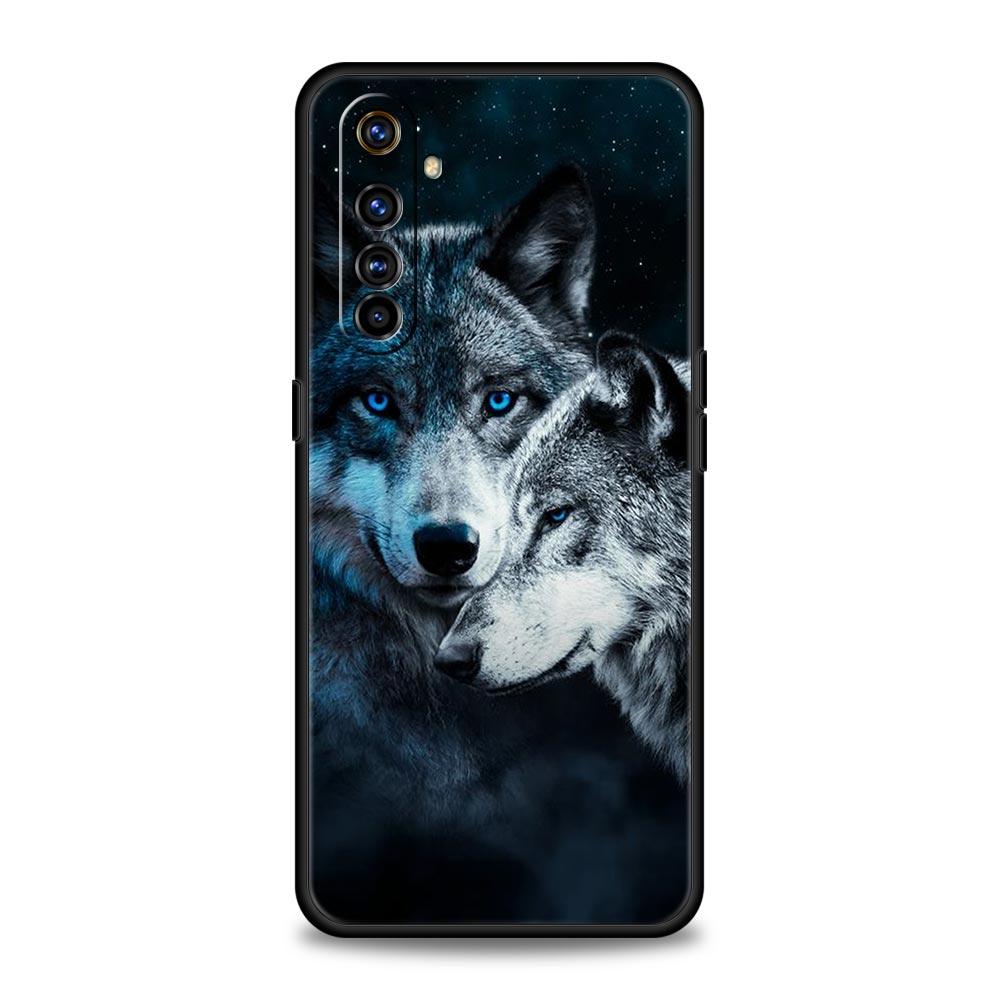 The Wolf Phone Case For Realme 12 11 10 9 8 5G 7 6 GT5 GT3 GT2 Pro Plus C21 C11 C25 C35 GT Neo 2 3 3T 5 Soft Cover
