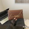 Envelope Liner Bag Women'S Patent Leather Glossy Women'S Business Grab Bag Ultra-Thin Simple Underarm Bag
