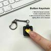 Cute Led Heart Lighting Keychain Fidget Toy Fingertip Office Decompression Toy Keyboard Cap Mobile Phone Backpack Pendant Gifts