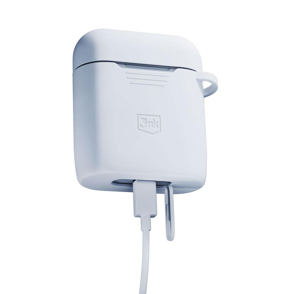 Apple Airpods 2. Generation. - 3Mk Silikon-Airpods-Hülle Weiß