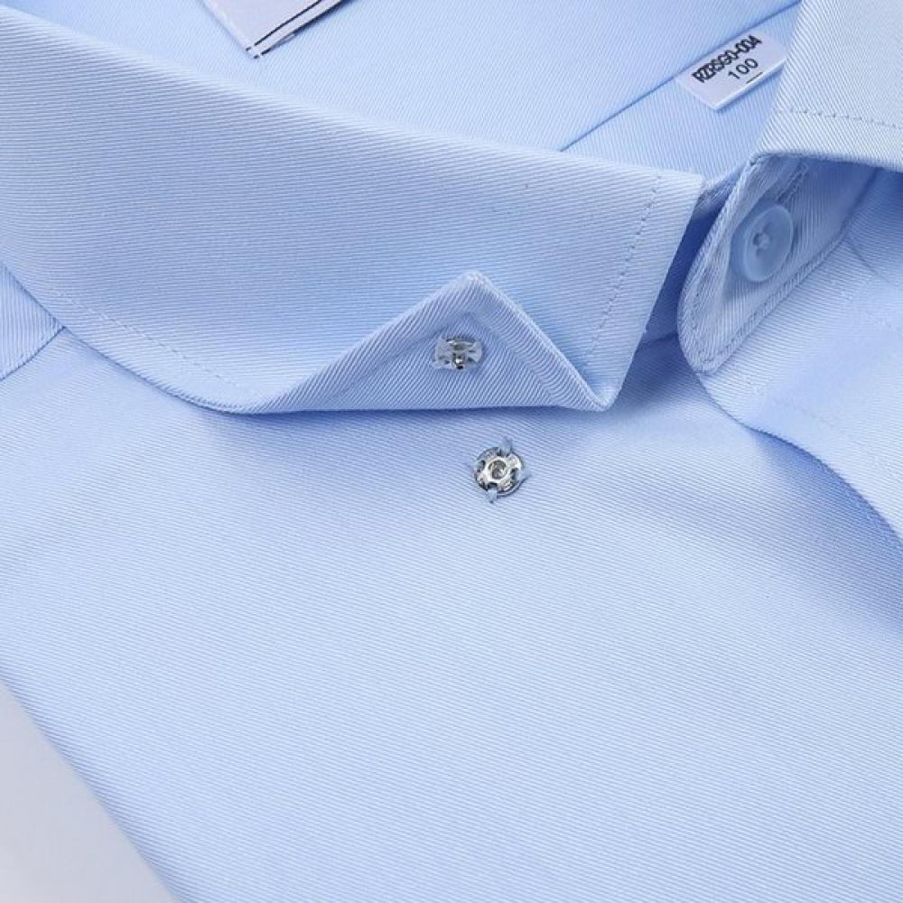 RENOMA Regular Fit Cotton Polyester Blend Twill Solid Long Sleeve Shirt  Rzrsg0 004bu 