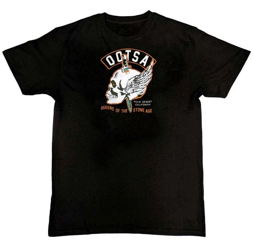 

Queens Of The Stone Age Winged Skull Graphic Mens TShirt S M L XL 2 3 4 XL Unisex T-Shirt M