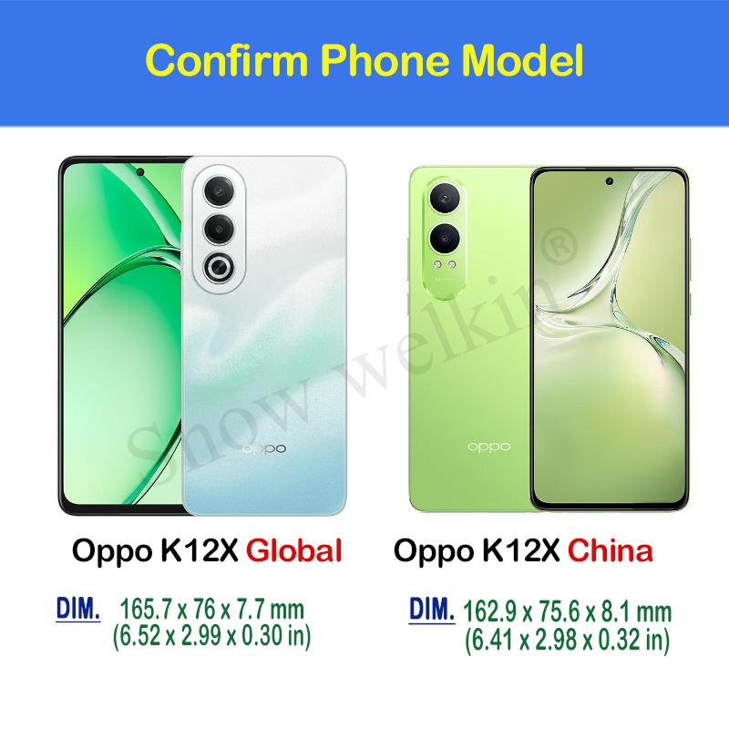 Transparent Silicone Case For Oppo K13 Turbo Pro K12 Plus K12X K12S K11 PC Back TPU Bumper Shockproof Clear Phone Cases Cover