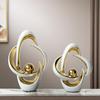 European Ceramic Time Flies Ornament: Elegant Art Decor for Home or Office