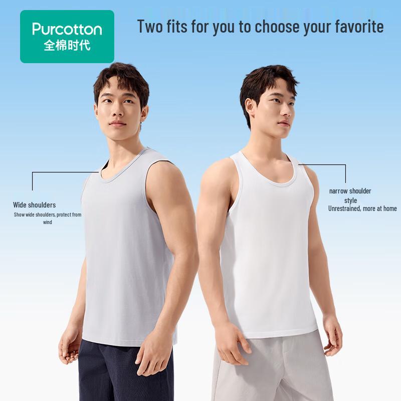 PurCotton Antibacterial Cotton Blend Base Layer T-Shirt & Vest Series