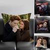 TTwilight Movie Cushion Cover Pillowcase Ultra Soft Skin Friendly Fabric Cloud Like Comfort Concealed Zipper
