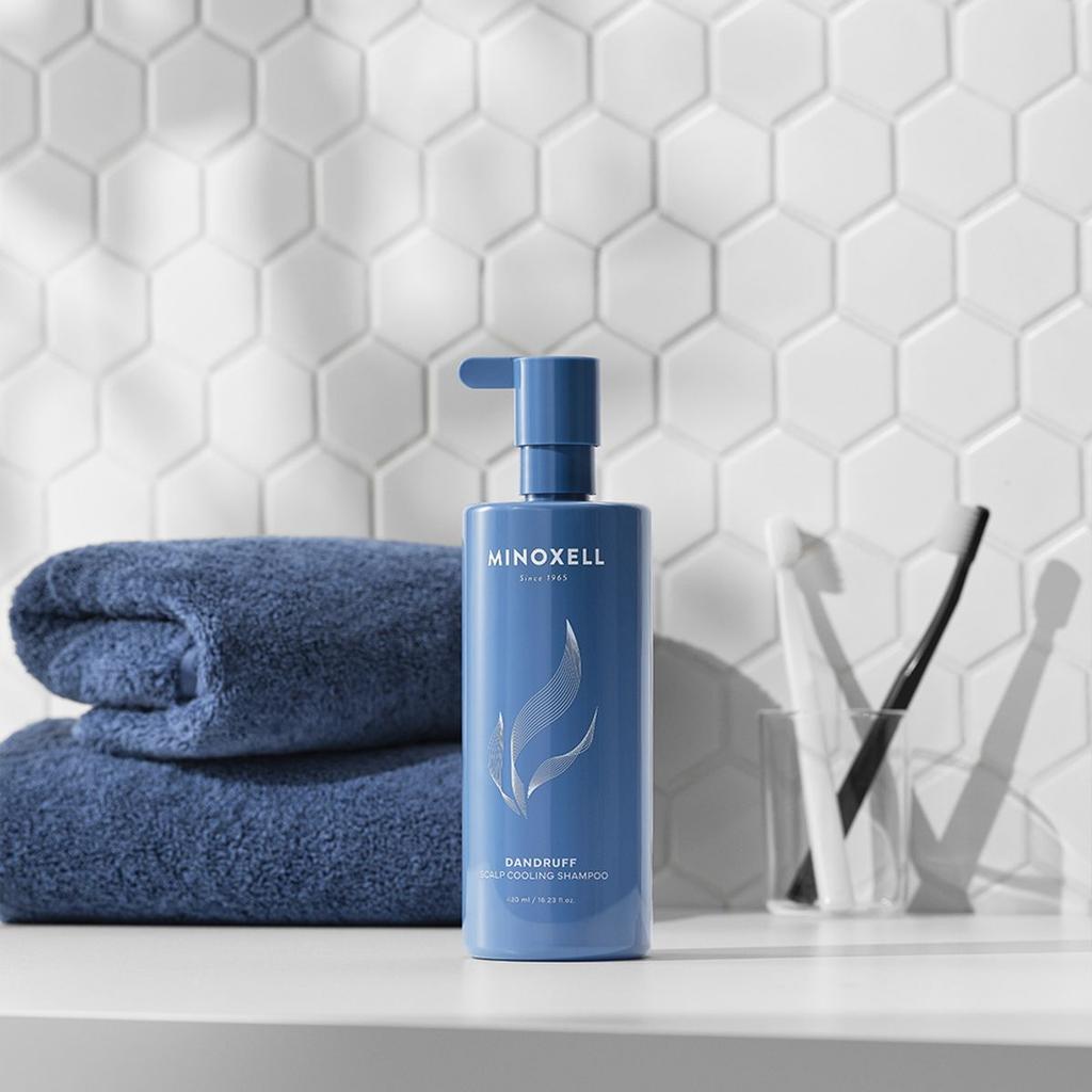 Dandruff Scalp Cooling Shampoo 480ml 3 bottles