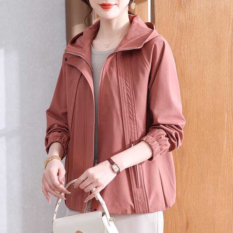 XUEXI Women s Cotton Blend Trench Coat XL