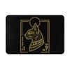 Egyptian Mythology Black Cat Non-slip Doormat Floor Mat Sand Scraping Carpet Rug for Kitchen Entrance Home Balcony Footpad Mats