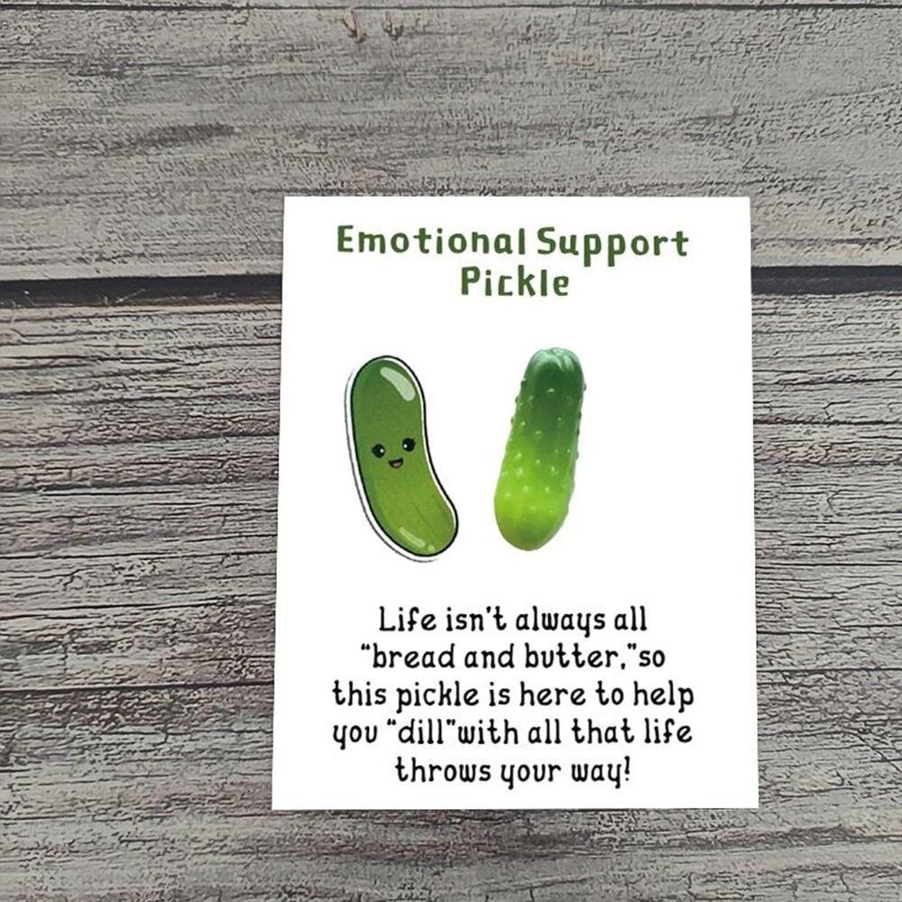 Graduation Pickle Emotional Support Pickle Cute Funny Positive Pickle Pickle Party Decorations