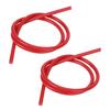 2 Pack Car Ignition Wire Silicone Material 8MM Diameter / 1m Total Length Increased
