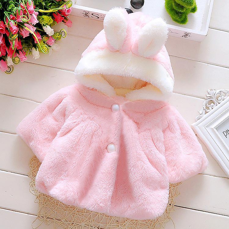 Winter Princess Cape: Faux Fur Two-Color Cloak for Girls and Babies