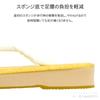 Geta Sponge Large White Tatami Excellent Perfect for or as Slippers [Ai-Ai] Japanese-made Sandals, Sole, Size, Straps, Fabric, Cushioning, Festivals,