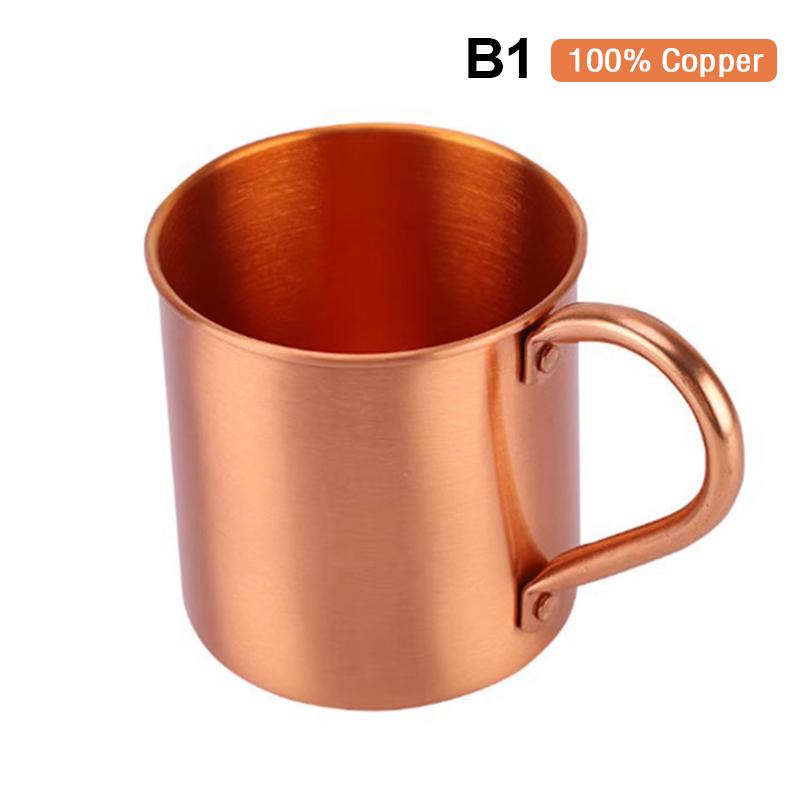 

410 мл 100% мідна кружка Moscow Mule для коктейлів, винна чашка, молоткова мідна кружка для пива, кавова кружка, молочна кружка, барна кружка, посуд для вулиці