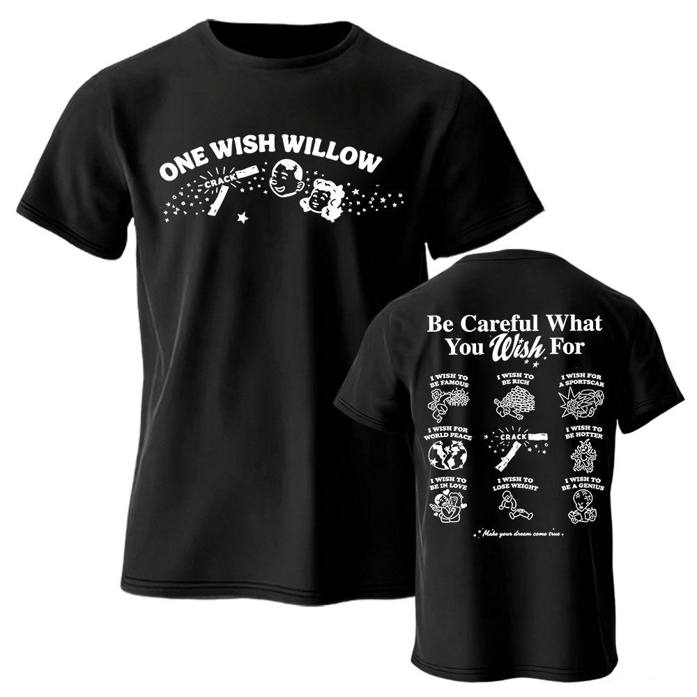 Film Obsession Ein Wunsch Weide T-Shirt Kurzarm Baumwolle Sommer Lässig T-Shirts Unisex Streetwear Mode Grafik T-Shirts