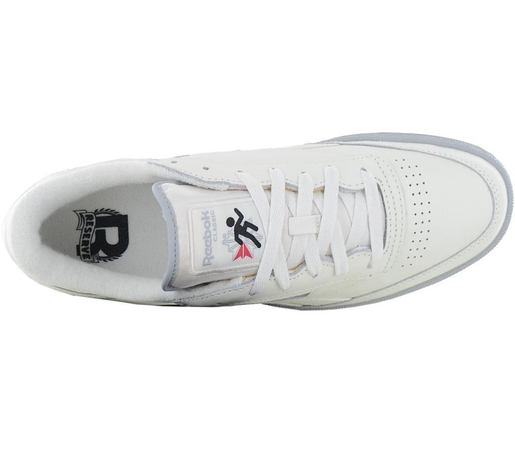 Reebok Club C Revenge Vintage Leather - Herren Sneakers Schuhe Leder Creme-Weiß 100074484 ORIGINAL