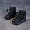 Leather Martin Boots Women's Summer New Mesh Breathable Thin Short Boots Thick-soled Mesh Hollowed-out Roman Cool Boots